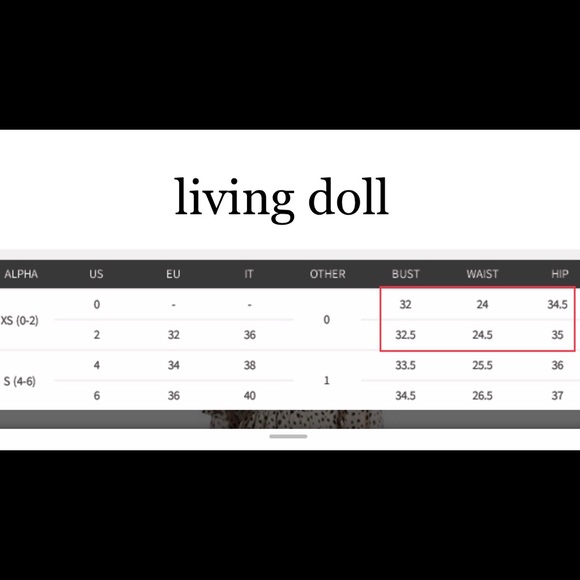 Living doll- Dress - Picture 8 of 8